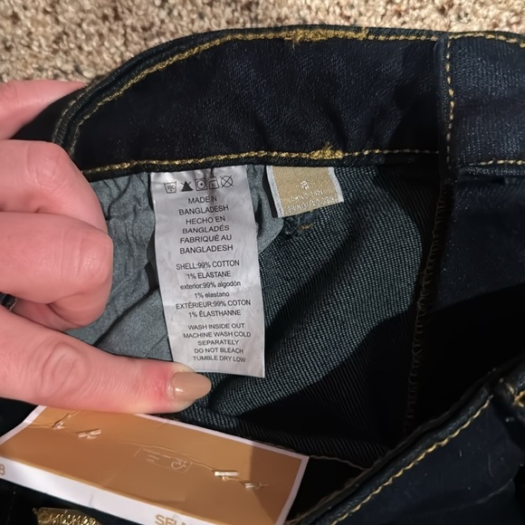 Micheal Kors Selma Flare Jeans Size 8 NWT - Picture 7 of 11